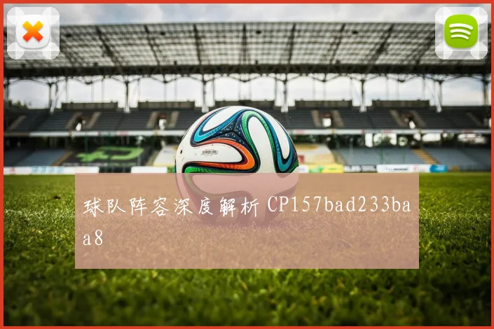 球队阵容深度解析 CP157bad233baa8